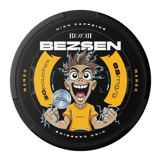 Woreczki energetyczne , BEZZER BEZSEN - Mango 85 mg