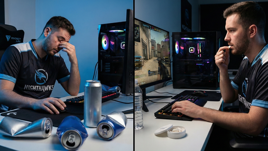 Koniec ery energetyków? Dlaczego pro-gamerzy przesiadają się na woreczki kofeinowe