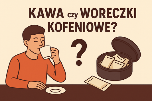 Kawa na mieście czy woreczki kofeinowe? Sprawdzamy, co bardziej opłaca się Twojemu portfelowi