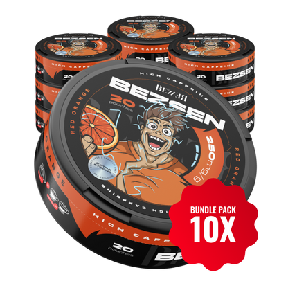 10 x BEZSEN - Red Orange