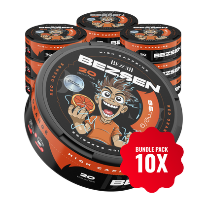 10 x BEZSEN - Red Orange