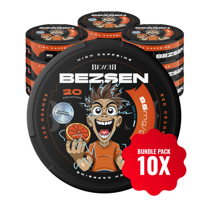 10 x BEZSEN - Red Orange