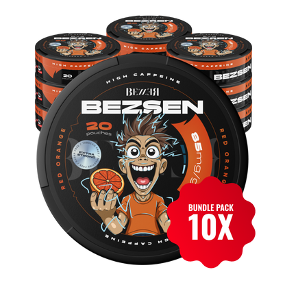 10 x BEZSEN - Red Orange